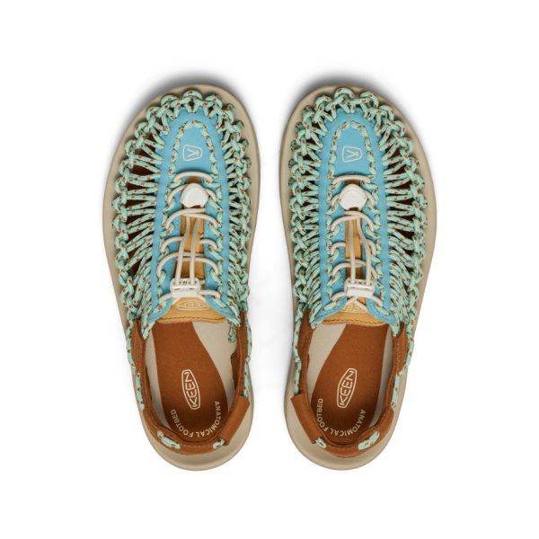 Women's UNEEK Sneaker | Milky Blue/Roasted Pecan