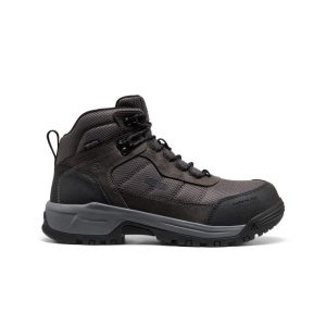 Men's Skokie Waterproof Work Boot (Carbon Toe)  |  Magnet/Black