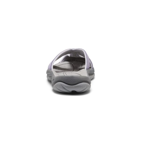 Women's Bali Leather Slide Sandal | Purple Haze/Steel Grey