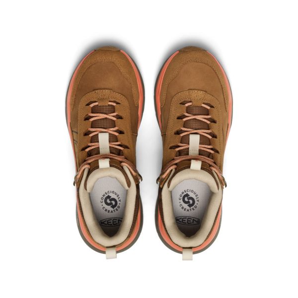 Women's Leiki Waterproof Leather Hiking Boot | Chipmunk/Bison