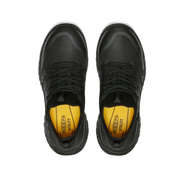 Women's Arvada Shift Work Sneaker (Carbon Toe) | Black/Magnet