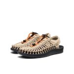 Men's UNEEK Sneaker | Safari/Orange Peel