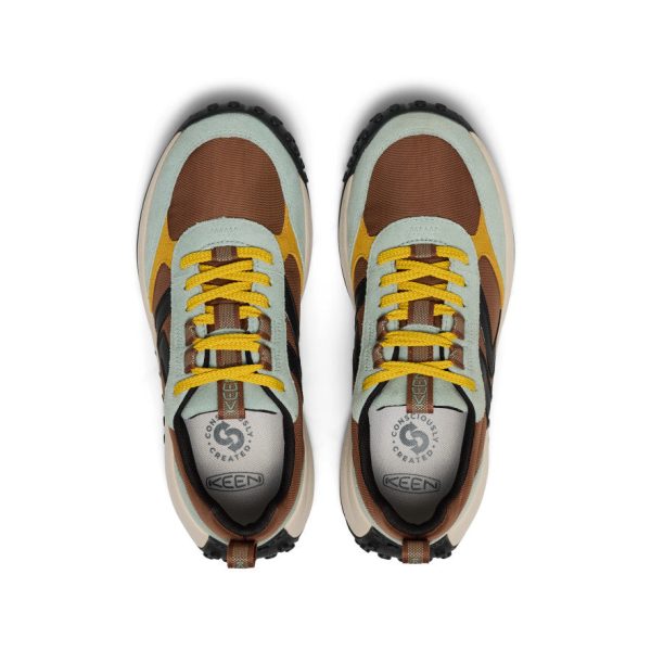 Women's KS86 Sneaker | Bison/Iceberg Green