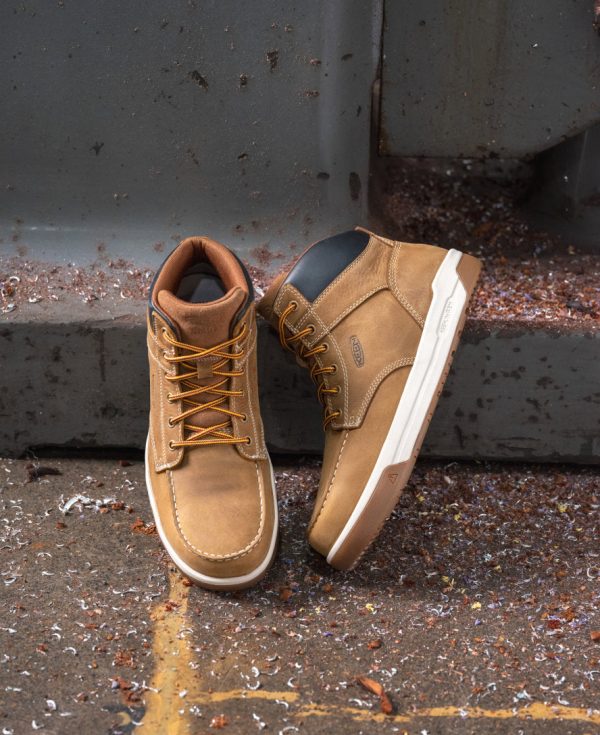 Men's Gibson Waterproof Work Boot (Carbon Toe) | Belgian/Gum