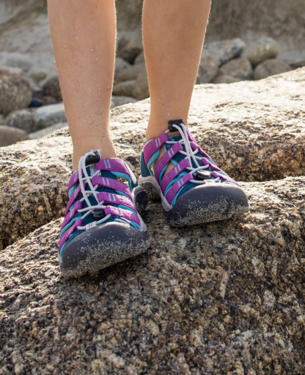 Big Kids' Newport Boundless Sandal  |  Black/Precious Blue