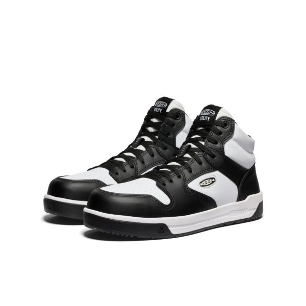 Men's Overton Mid Work Shoe (Carbon Toe) | Star White/Black