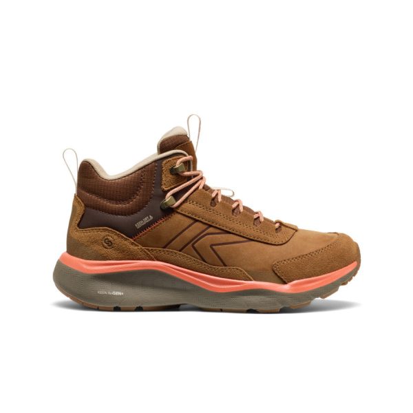 Women's Leiki Waterproof Leather Hiking Boot | Chipmunk/Bison