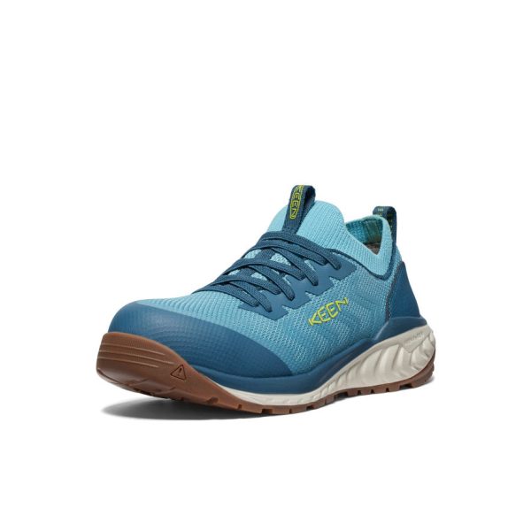 Women's Arvada Shift Work Sneaker (Carbon Toe) | Reef Waters/Legion Blue