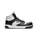 Men's Overton Mid Work Shoe (Carbon Toe) | Star White/Black