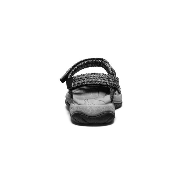 Women's Bali Strap Sandal  |  Alloy/Black
