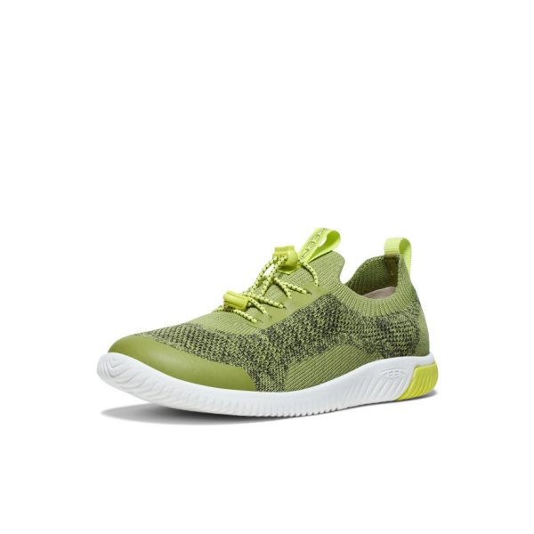 Big Kids' KNX Knit Sneaker  |  Iguana/Evening Primrose