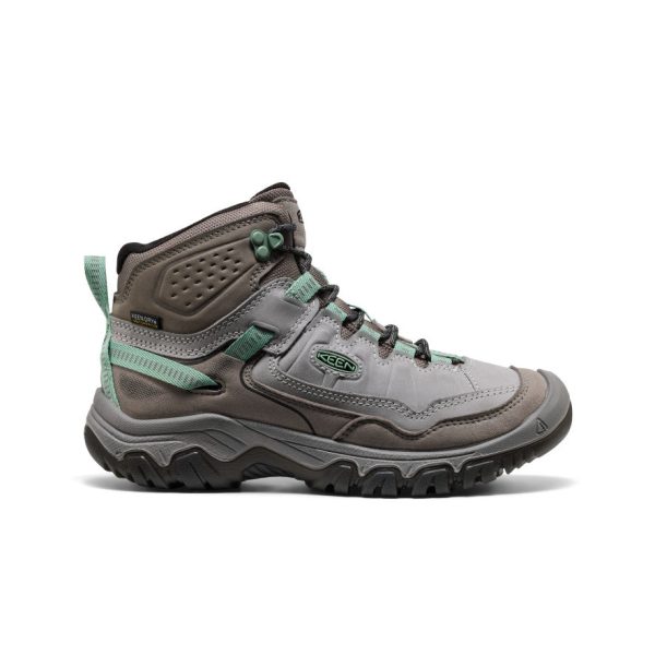 Women's Targhee IV Waterproof Hiking Boot  |  Alloy/Granite Green