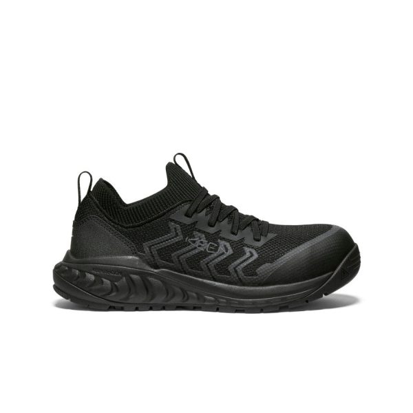 Women's Arvada Shift Work Sneaker (Carbon Toe) | Black/Magnet
