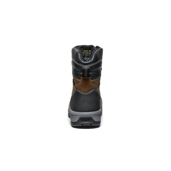 Men's Evanston 8 Insulated Waterproof Boot (Soft Toe) | Bison/Black