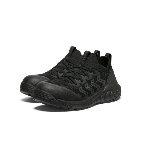 Women's Arvada Shift Work Sneaker (Carbon Toe) | Black/Magnet
